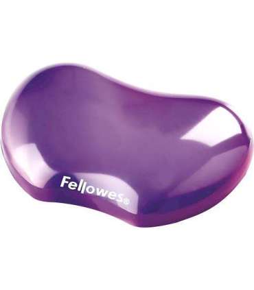 MOUSE PAD CRYSTAL GEL/PURPLE 9144104 FELLOWES