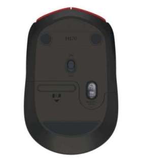 MOUSE USB OPTICAL WRL M171/RED 910-004641 LOGITECH