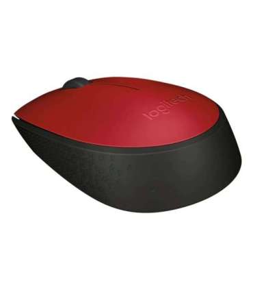 MOUSE USB OPTICAL WRL M171/RED 910-004641 LOGITECH