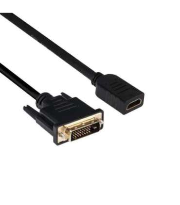 CABLE DVI-D TO HDMI 2M/M/F CAC-1211 CLUB3D