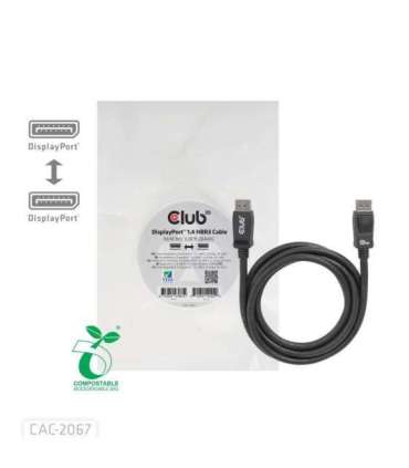 CABLE MINI DP TO DP 1M/M/M CAC-2067 CLUB3D