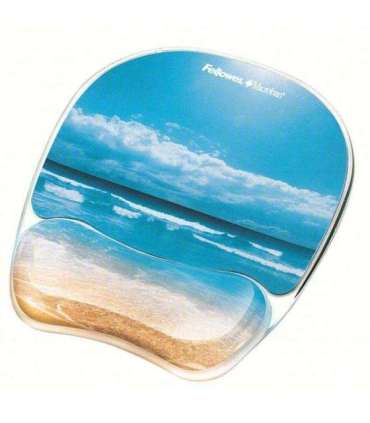 MOUSE PAD PHOTO GEL/SANDY BEACH 9179301 FELLOWES