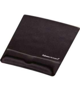 MOUSE PAD WRIST SUPPORT/BLACK 9181201 FELLOWES