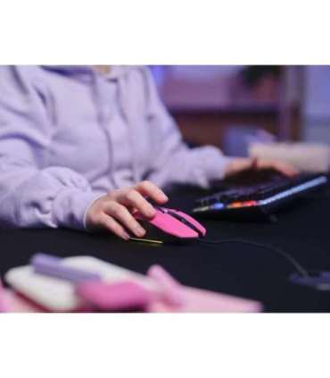 MOUSE USB OPTICAL GAMING PINK/GXT109P FELOX 25068 TRUST