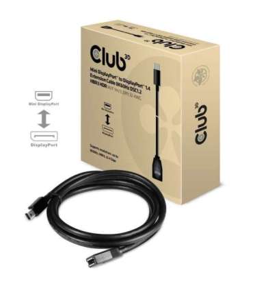 CABLE MINI DP TO DP 1M/M/F CAC-1121 CLUB3D