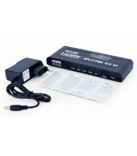 CABLE HDMI SPLITTER 4PORTS/DSP-4PH4-02 GEMBIRD
