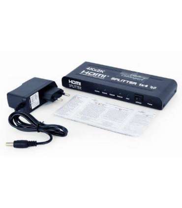 CABLE HDMI SPLITTER 4PORTS/DSP-4PH4-02 GEMBIRD