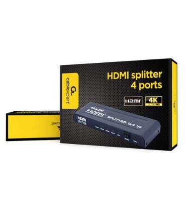 CABLE HDMI SPLITTER 4PORTS/DSP-4PH4-02 GEMBIRD
