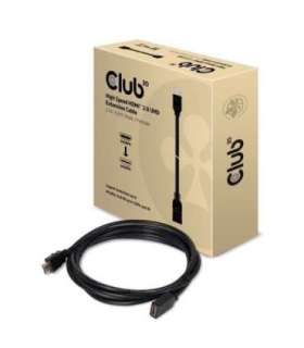 CABLE HDMI TO HDMI 3M/M/F CAC-1321 CLUB3D