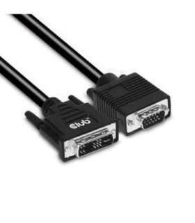 CABLE DVI-A TO VGA 3M/M/M CAC-1243 CLUB3D