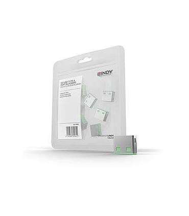 USB PORT BLOCKER 10PACK/GREEN 40461 LINDY