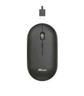 MOUSE USB OPTICAL WRL/PUCK RECHARGEABLE 24059 TRUST