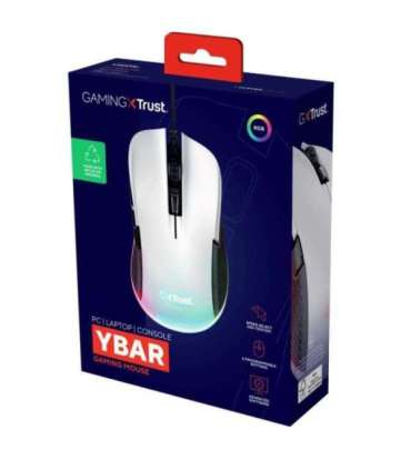 MOUSE USB OPTICAL ECO/GXT922W YBAR 24730 TRUST