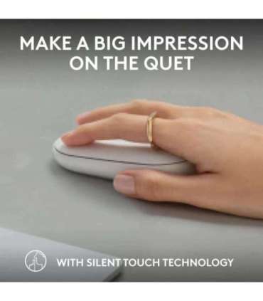 MOUSE USB OPTICAL WRL M350S/WHITE 910-007013 LOGITECH