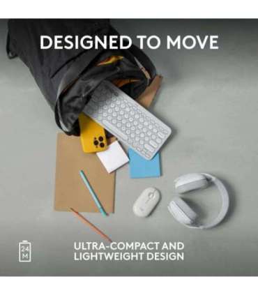 MOUSE USB OPTICAL WRL M350S/WHITE 910-007013 LOGITECH