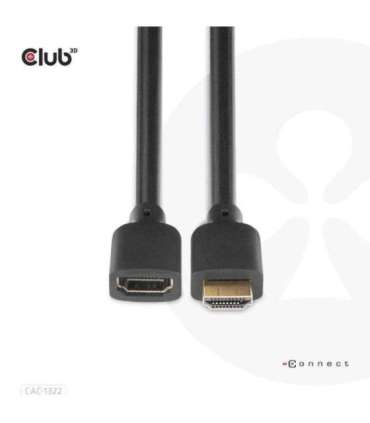 CABLE HDMI TO HDMI 1M/M/F CAC-1322 CLUB3D