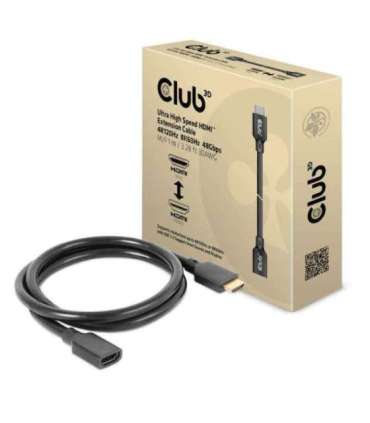 CABLE HDMI TO HDMI 1M/M/F CAC-1322 CLUB3D