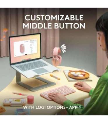 MOUSE USB OPTICAL WRL M350S/BLACK 910-007015 LOGITECH