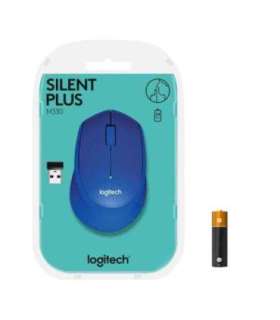 MOUSE USB OPTICAL WRL M330/SILENT BL 910-004910 LOGITECH
