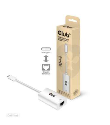 I/O ADAPTER USB-C TO RJ45/M/F CAC-1519 CLUB3D