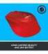 MOUSE USB OPTICAL WRL M330/SILENT RED 910-004911 LOGITECH