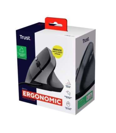 MOUSE USB OPTICAL BAYO II/ERGONOMIC BLACK 25144 TRUST