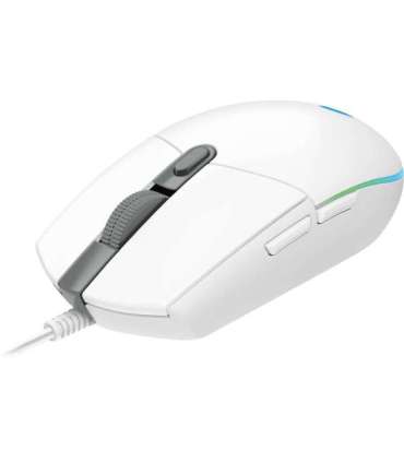 MOUSE USB OPTICAL G102 LIGHTSY/WHITE 910-005824 LOGITECH