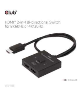 VIDEO SWITCH HDMI 2PORT/CSV-1384 CLUB3D