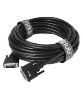 CABLE DVI-D TO DVI-D 10M/M/M CAC-1220 CLUB3D