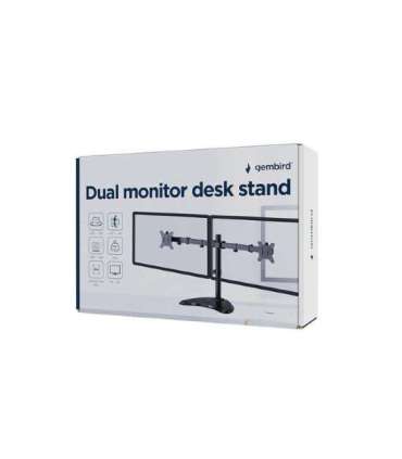 MONITOR ACC DESK STAND 13-32"/DUAL MS-D2ST-02 GEMBIRD