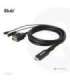 CABLE HDMI TO VGA 2M/M/M CAC-1712 CLUB3D