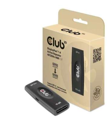 I/O ADAPTER DP TO DP/F/F CAC-1007 CLUB3D