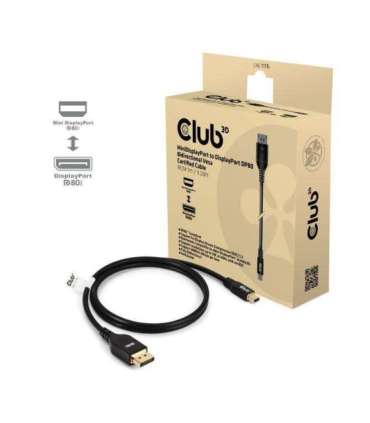 CABLE MINI DP TO DP 1M/M/M CAC-1116 CLUB3D
