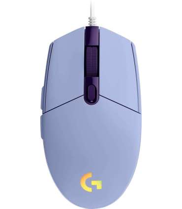 MOUSE USB OPTICAL G102 LIGHTSY/PURPLE 910-005854 LOGITECH