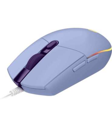 MOUSE USB OPTICAL G102 LIGHTSY/PURPLE 910-005854 LOGITECH