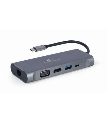 I/O ADAPTER USB-C TO HDMI/USB3/7IN1 A-CM-COMBO7-01 GEMBIRD