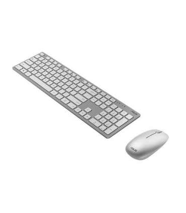 KEYBOARD +MOUSE WRL OPT. W5000/WHITE 90XB0430-BKM3A0 ASUS