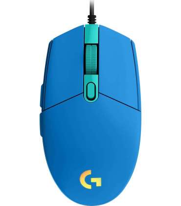 MOUSE USB OPTICAL G102 LIGHTSY/BLUE 910-005801 LOGITECH