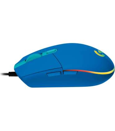 MOUSE USB OPTICAL G102 LIGHTSY/BLUE 910-005801 LOGITECH