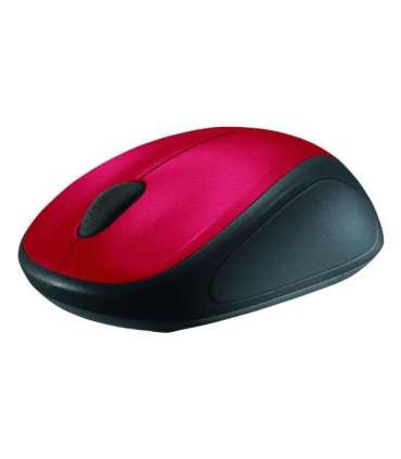 MOUSE USB OPTICAL WRL M235/RED 910-002496 LOGITECH