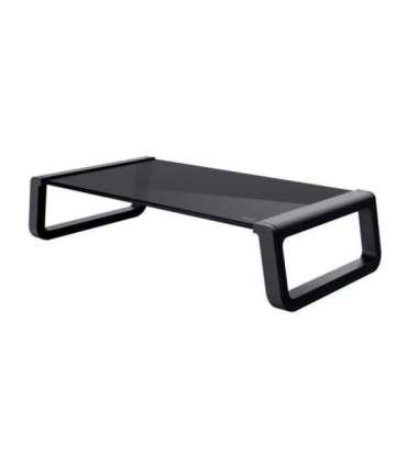 MONITOR ACC STAND MONTA/GLASS BLK 25271 TRUST