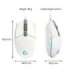 MOUSE USB OPTICAL G203/WHITE 910-005797 LOGITECH