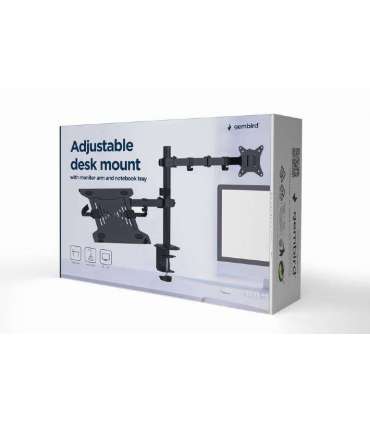 DISPLAY ACC MOUNTING ARM/NB TRAY MA-DA-03 GEMBIRD