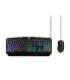 KEYBOARD+ MOUSE GS102 BLACK/MRGS102-UK MEDIARANGE