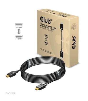 CABLE HDMI TO HDMI 4M/M/M CAC-1374 CLUB3D