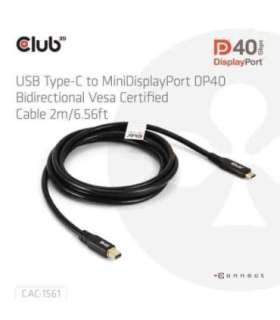 CABLE USB-C TO MINI DP 1.2M/M/M CAC-1561 CLUB3D