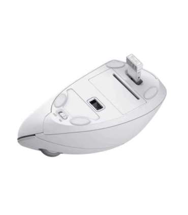 MOUSE USB OPTICAL WRL VERTO/ERGONOMIC WHITE 25132 TRUST