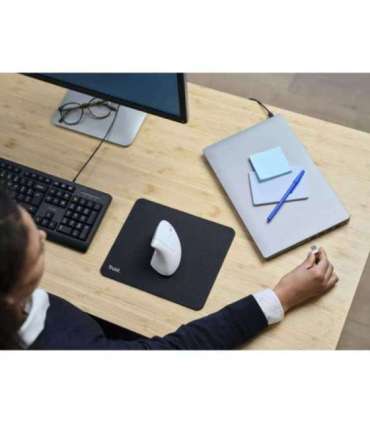 MOUSE USB OPTICAL WRL VERTO/ERGONOMIC WHITE 25132 TRUST