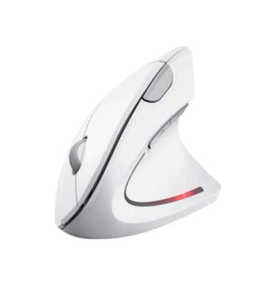 MOUSE USB OPTICAL WRL VERTO/ERGONOMIC WHITE 25132 TRUST