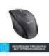 MOUSE USB LASER WRL M705/BLACK 910-001949 LOGITECH